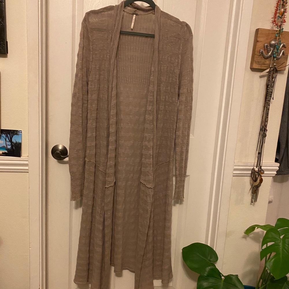Free people thin duster
